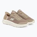 Încălțăminte pentru femei SKECHERS Slip-ins Go Walk Flex Grand Entry taupe/white 4