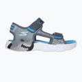 Sandale pentru copii  SKECHERS S-Lights Creature Splash charcoal/blue
