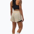 Pantaloni scurți de alergare pentru femei HOKA Skyglide oatmeal 3