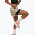 Pantaloni scurți de alergare pentru femei HOKA Skyglide oatmeal 4