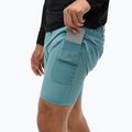 Pantaloni scurți de alergare HOKA Glide 7'' 2in1 pentru bărbați nountain fog 5