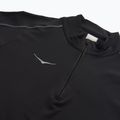 Hanorac de alergare HOKA GlideTech Quarter Zip pentru bărbați negru 3