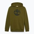 Hanorac pentru bărbați Timberland Tree Logo Hoodie dark olive 5