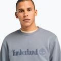 Bluză pentru bărbați Timberland Embroidery Tonal Crew Neck folkstone gray 4