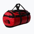 Geantă de voiaj The North Face Base Camp Duffel M 71 l roșu/negru