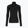 Bluză termoactivă pentru femei Smartwool Classic Thermal Merino Base Layer 1/4 Zip Boxed black