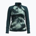 Bluză termoactivă pentru femei Smartwool Classic Thermal Merino Base Layer 1/4 Zip Boxed twilight foggy pines 3