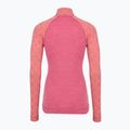 Bluză termoactivă pentru femei Smartwool Classic Thermal Merino Base Layer 1/4 Zip Boxed garden pink digi snow 4