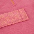 Bluză termoactivă pentru femei Smartwool Classic Thermal Merino Base Layer 1/4 Zip Boxed garden pink digi snow 6