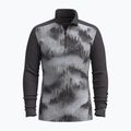 Bluză termoactivă pentru bărbați Smartwool Classic Thermal Merino Base Layer 1/4 Zip Boxed charcoal foggy pines 3