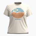 Tricou de trekking pentru femei Smartwool Horizon View Short Sleeve Graphic Tee almond 2