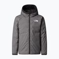 Geacă cu puf pentru copii The North Face Reversible Perrito Hooded black/smoked pearl 8