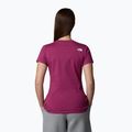 Tricou pentru femei The North Face Simple Dome Slim Tee cyber berry 3