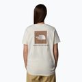 Tricou pentru femei  The North Face Box Nse Relaxed Tee white dune/latt 3