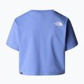 Tricou pentru femei The North Face Simple Dome Cropped Slim Tee virtual blue 5