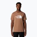 Tricou pentru bărbați The North Face Easy latte/tnf white
