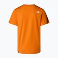 Tricou pentru bărbați The North Face Easy digital orange/tnf white 2