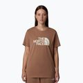 Tricou pentru femei The North Face Relaxed Easy Tee latte/white dune