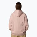 Hanorac The North Face Mountain Cleanup Over Hoodie pink moss 3