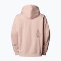 Hanorac The North Face Mountain Cleanup Over Hoodie pink moss 5