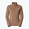 Bluză pentru femei The North Face 100 Glacier 1/4 Zip latte 4