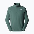 Bluză pentru bărbați The North Face 100 Glacier 1/4 Zip medium duck green