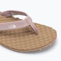 Papuci pentru femei The North Face Base Camp Mini II sahara/metal pink 7