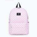 Rucsac de oraș pentru copii Vans Old Skool Grom Check 18 l coral blush