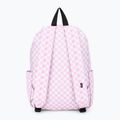 Rucsac de oraș pentru copii Vans Old Skool Grom Check 18 l coral blush 3