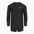 Trening pentru copii Nike Swoosh Motion Club Ls Dk Smoke Grey