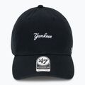 Șapcă 47 Brand MLB New York Yankees Base Runner Script CLEAN UP black 2