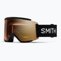 Ochleari de schi Smith Squad XL black/chromapop pro photochromic gold mirror