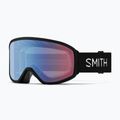 Ochleari de schi Smith Reason OTG black/blue sensor mirror