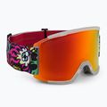 Ochelari de schi  Smith Squad XL artist series tallboy/red mirror/storm yellow flash 2