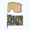 Ochelari de schi  Smith Squad XL artist series tallboy/red mirror/storm yellow flash 6