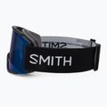 Ochleari de schi Smith Squad XL black/chrpeverydaybluemirror/ stormbluesensormirror 5