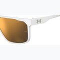 Ochelari de soare pentru bărbați Under Armour Define/G S3 matte white gold/gold mirror 7
