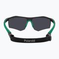 Ochelari de soare pentru bărbați Polaroid PLD 7055/S matte black green/green mirror polarized hc 5