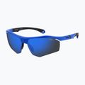 Ochelari de soare Polaroid PLD 7055/S matte blue/blue mirror polarized high contrast 2