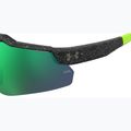 Ochelari de soare pentru copii Under Armour Levelup Jr S3 pattern black white/green multilayer 7