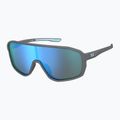 Ochelari de soare pentru copii Under Armour Gameday Jr S3 metalized grey/blue multilayer 2