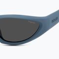 Ochelari de soare polarizați Polaroid PLD 2165/S albastru mat/gri 7