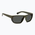 Ochelari de soare polarizați Polaroid PLD 7057/S mat verde/gri pentru bărbați