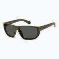 Ochelari de soare polarizați Polaroid PLD 7057/S mat verde/gri pentru bărbați 2