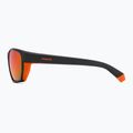 Ochelari de soare pentru bărbați Polaroid PLD 7057/S matte black orange/red multilayer polarized 6