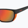 Ochelari de soare pentru bărbați Polaroid PLD 7057/S matte black orange/red multilayer polarized 7
