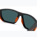 Ochelari de soare pentru bărbați Polaroid PLD 7057/S matte black orange/red multilayer polarized 8