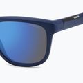Ochelari de soare polarizați Polaroid PLD 2163/S albastru mat/oglindă albastră 6