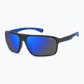 Ochelari de soare pentru bărbați Polaroid PLD 7058/S negru mat albastru/albastru oglindă polarizată hc 2