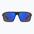 Ochelari de soare pentru bărbați Polaroid PLD 7058/S negru mat albastru/albastru oglindă polarizată hc 3